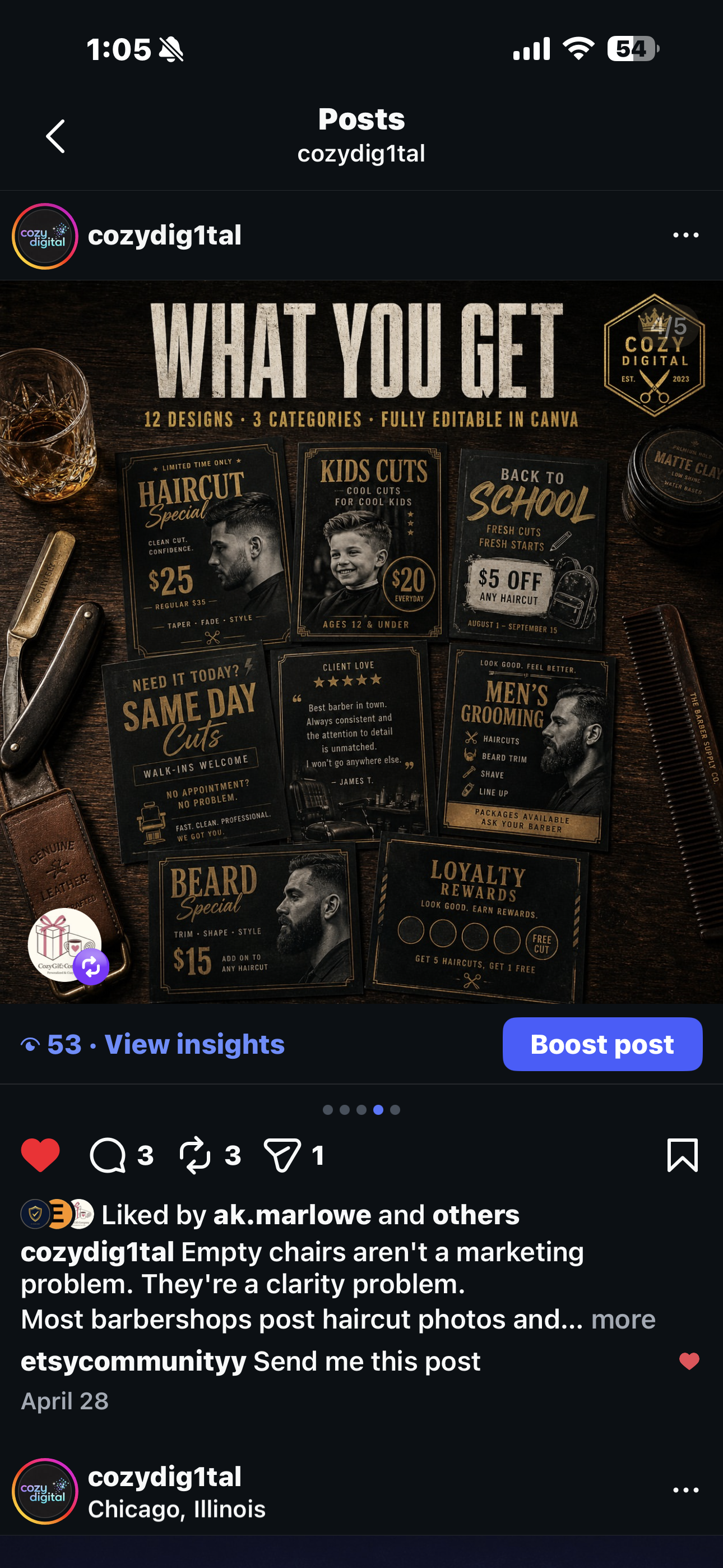 Example of branded content produced by Cozy Digital